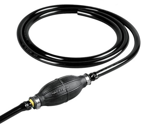 Шланг топливный Nuova Rade 2 м с грушей 150х45 мм (31958)